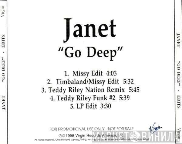 Janet Jackson  - Go Deep
