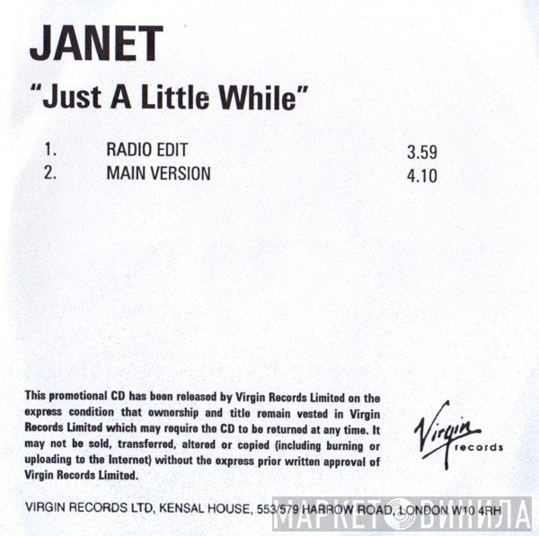 Janet Jackson - Just A Little While