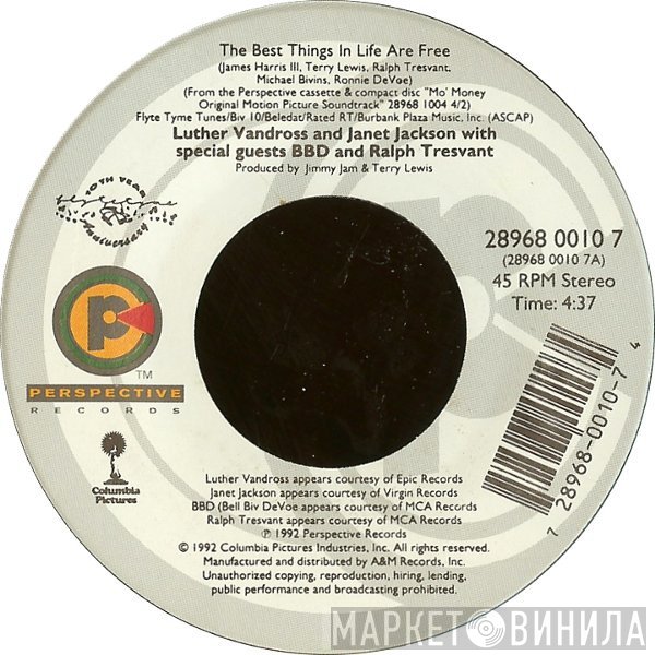 Janet Jackson, Luther Vandross - The Best Things In Life Are Free