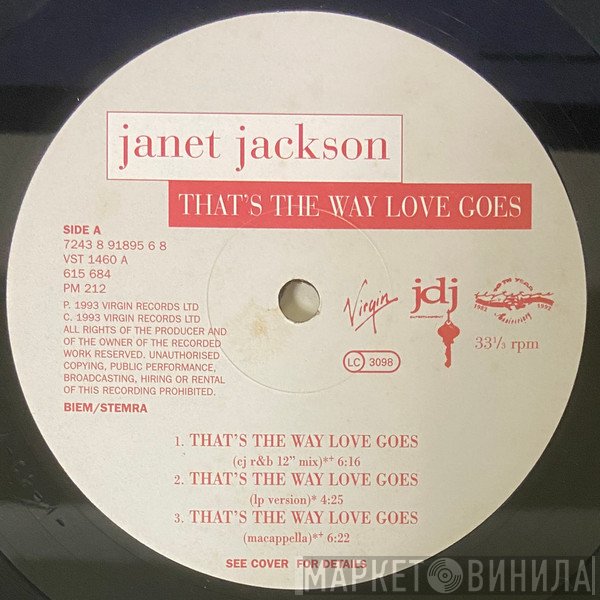 Janet Jackson - That's The Way Love Goes