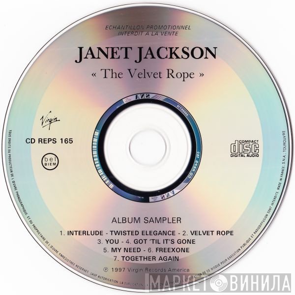 Janet Jackson  - The Velvet Rope (Album Sampler)