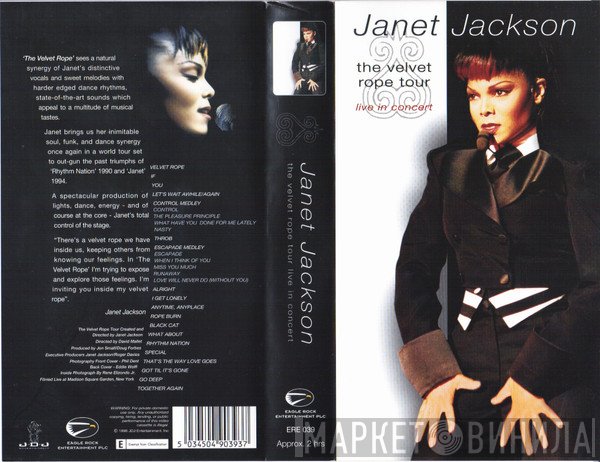 Janet Jackson  - The Velvet Rope Tour - Live In Concert