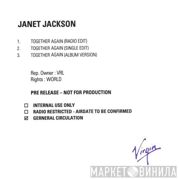 Janet Jackson  - Together Again