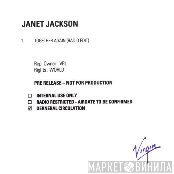 Janet Jackson  - Together Again
