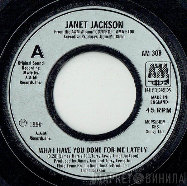 Janet Jackson - What Have You Done For Me Lately