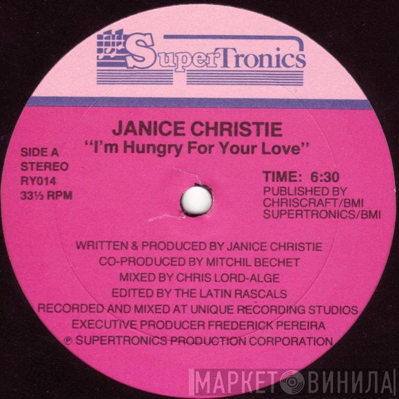 Janice Christie - I'm Hungry For Your Love