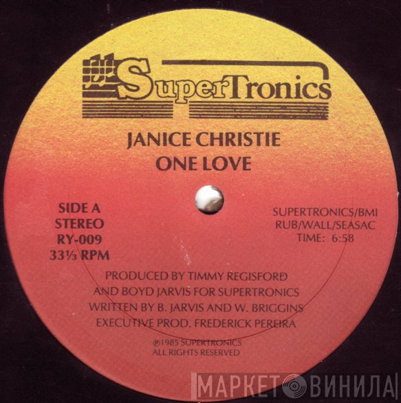 Janice Christie - One Love
