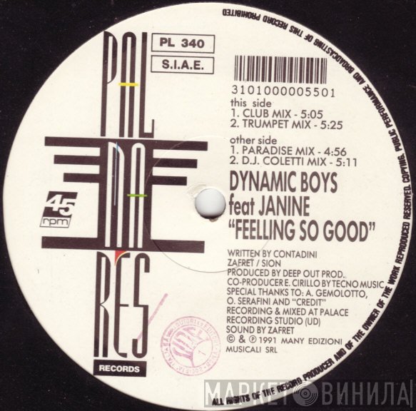 Janine , Dynamic Boys - Feelling So Good
