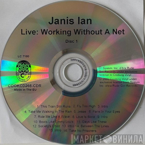 Janis Ian - Live (Working Without A Net)