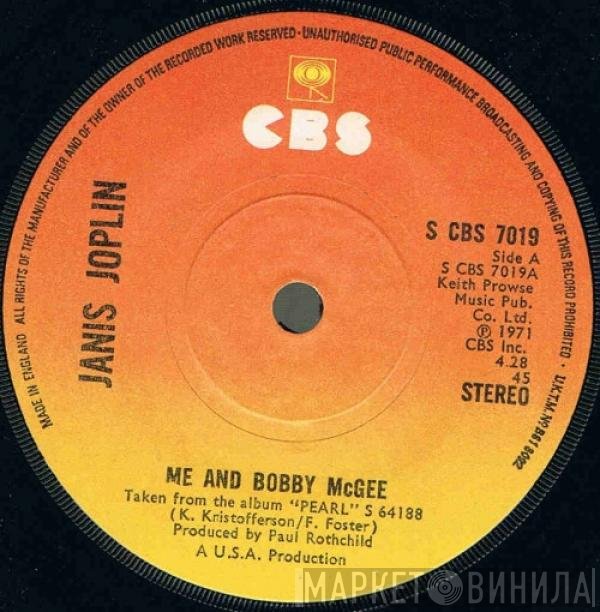 Janis Joplin - Me And Bobby McGee / Half Moon