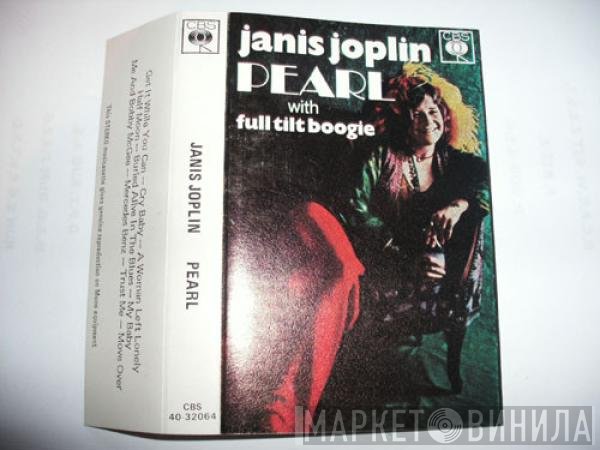 Janis Joplin With Full Tilt Boogie Band  - Pearl