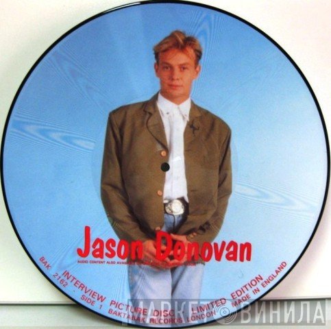 Jason Donovan - Limited Edition Interview Picture Disc