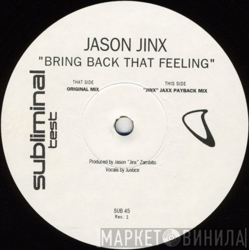 Jason Jinx  - Bring Back That Feeling