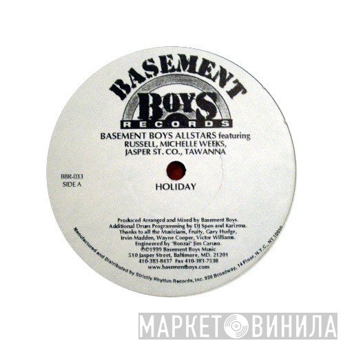 Jasper Street Co., Michelle Weeks, Tawanna, Russell, The Basement Boys - Holiday