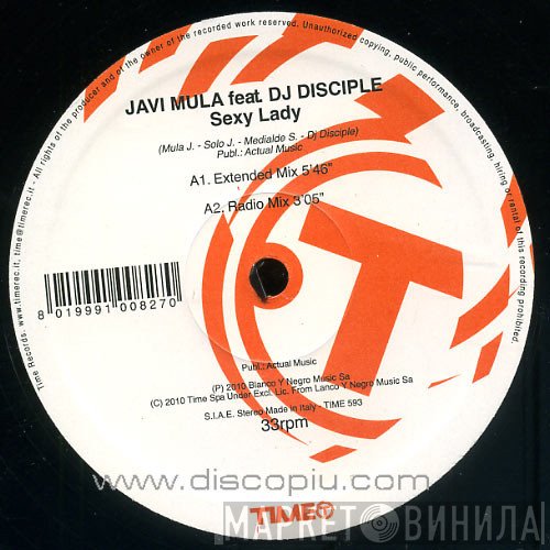 Javi Mula Feat. DJ Disciple  - Sexy Lady