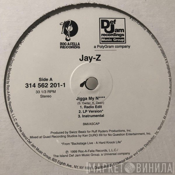 Jay-Z, Beanie Sigel - Jigga My N**** / What A Thug About