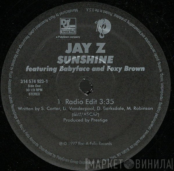 Jay-Z, Foxy Brown, Babyface - Sunshine