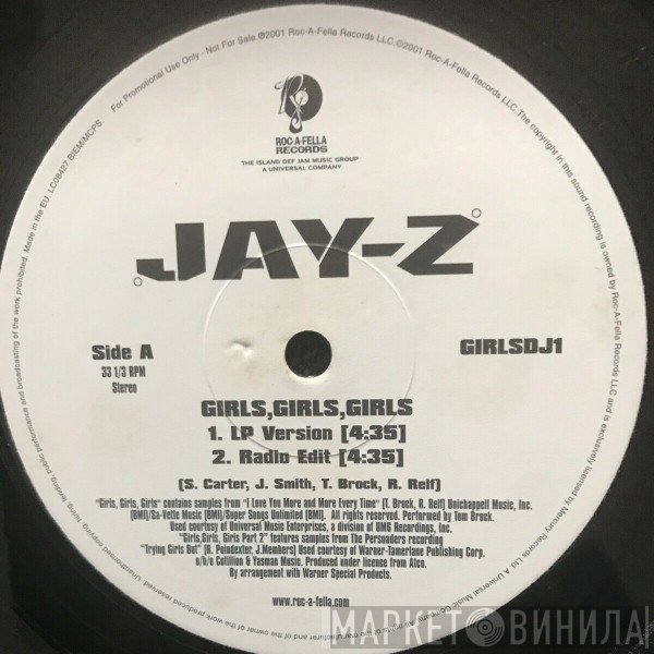 Jay-Z - Girls, Girls, Girls