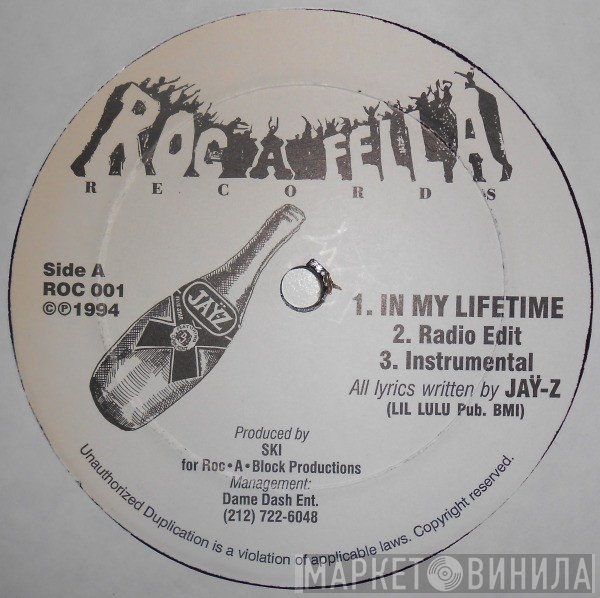 Jay-Z  - In My Lifetime