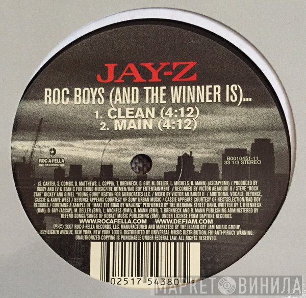 Jay-Z  - Roc Boys (And The Winner Is)...