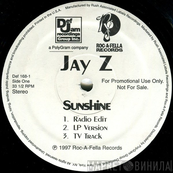 Jay-Z - Sunshine