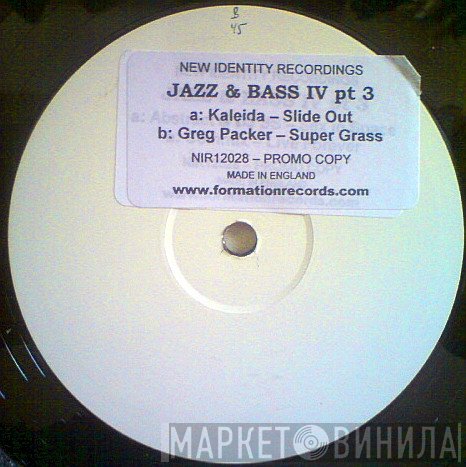  - Jazz & Bass IV pt 3
