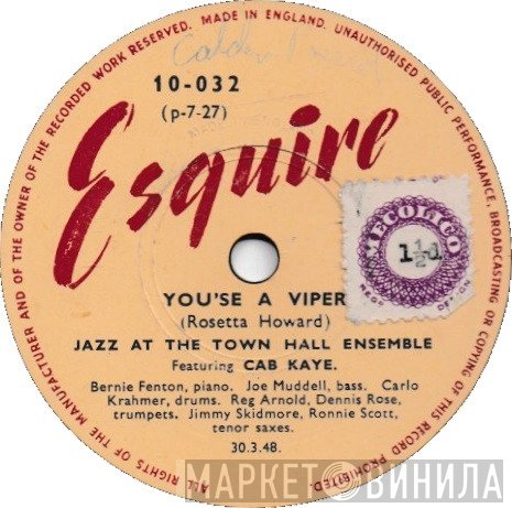 Jazz At The Town Hall Ensemble - You'se A Viper / That's My Desire