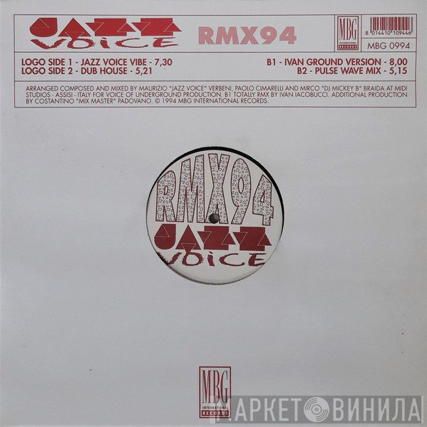 Jazz Voice - Jazz Voice Rmx 94