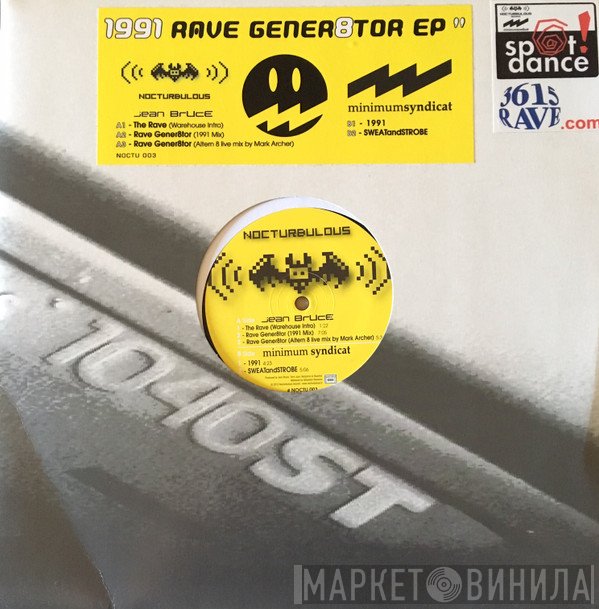 Jean Bruce / Minimum Syndicat  - 1991 Rave Gener8tor EP