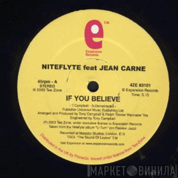Jean Carn, Niteflyte - If You Believe