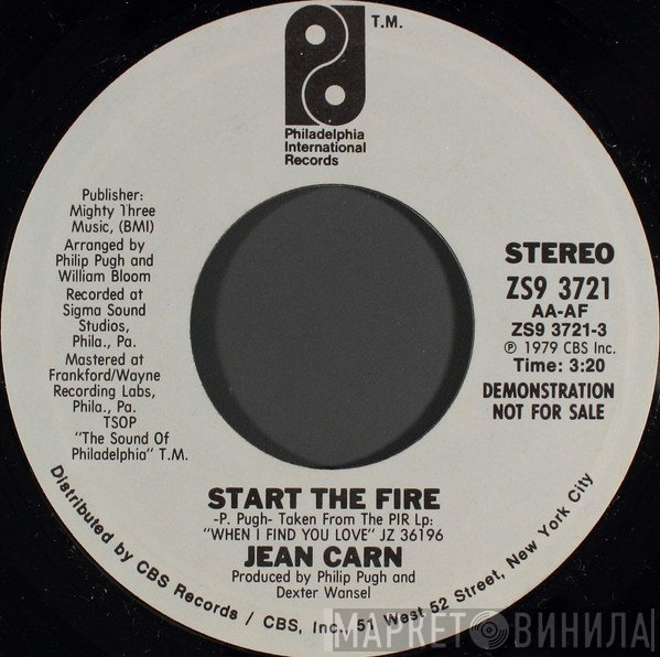 Jean Carn  - Start The Fire