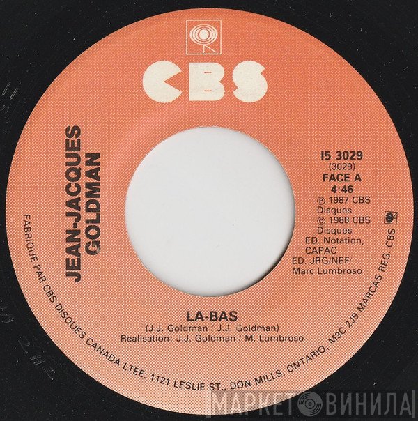 Jean-Jacques Goldman  - La-Bas