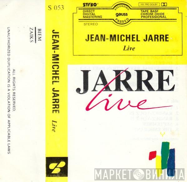 Jean-Michel Jarre  - Live
