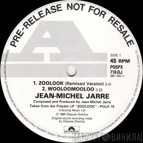 Jean-Michel Jarre  - Zoolook