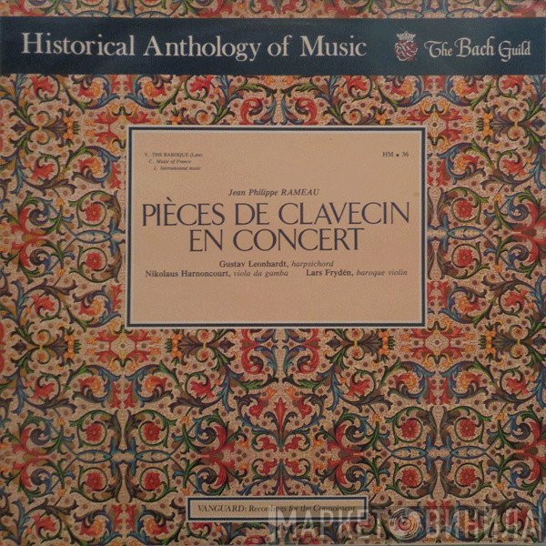 Jean-Philippe Rameau, Nikolaus Harnoncourt, Gustav Leonhardt, Lars Frydén - Pièces De Clavecin En Concert