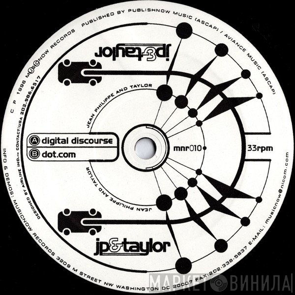 Jean-Phillippe Aviance & Taylor  - Digital Discourse / Dot.com