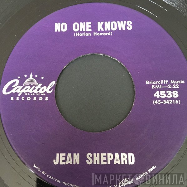 Jean Shepard  - No One Knows