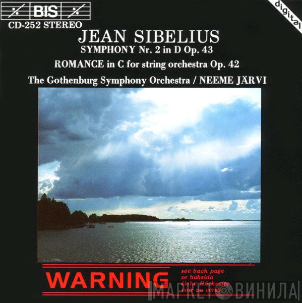 Jean Sibelius, Göteborgs Symfoniker, Neeme Järvi - Symphony Nr. 2 In D Op. 43 / Romance In C For String Orchestra Op. 42