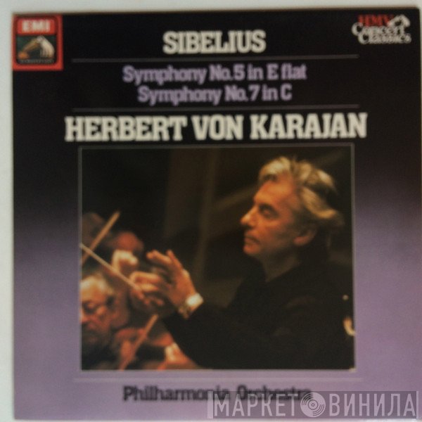 Jean Sibelius, Herbert von Karajan, Philharmonia Orchestra  - Sibelius
