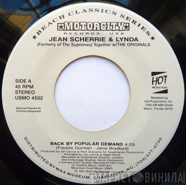 Jean Terrell, Scherrie Payne & Lynda Laurence Formerly Of The Supremes Together w/ The Originals  - Back By Popular Demand