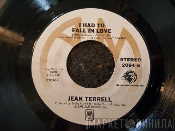 Jean Terrell  - I Had To Fall In Love