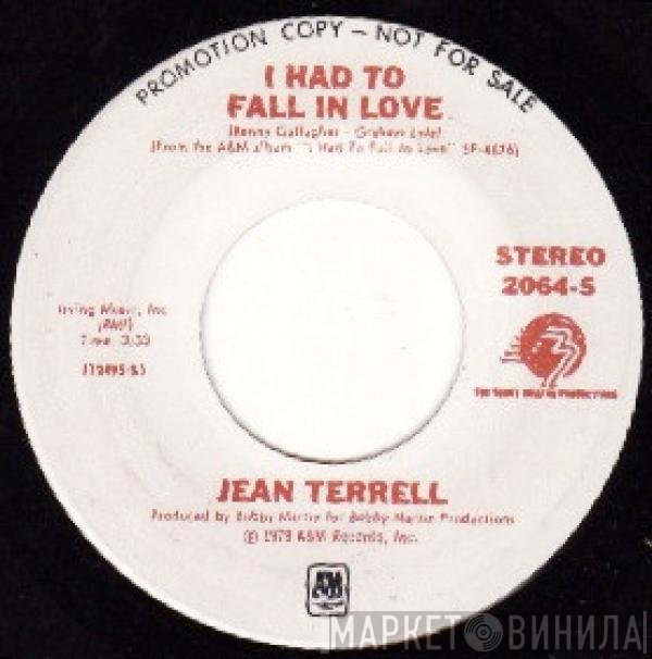 Jean Terrell  - I Had To Fall In Love