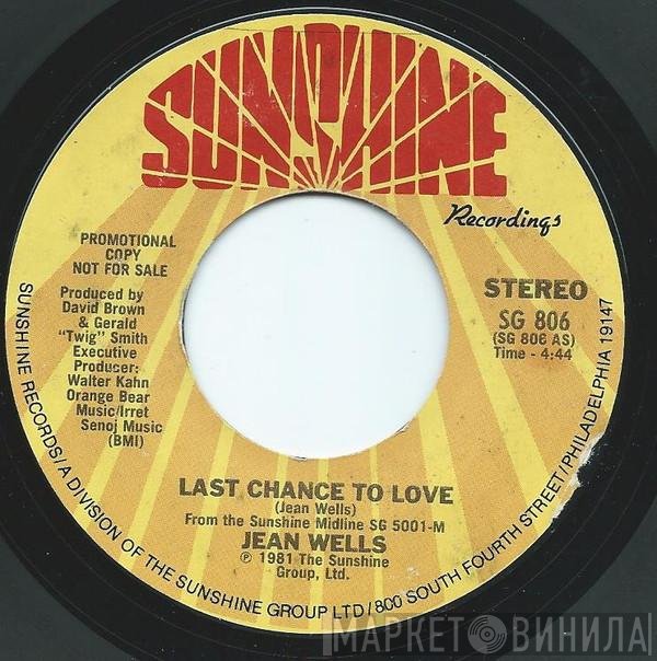 Jean Wells - Last Chance To Love