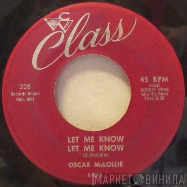 Jeanette Baker, Oscar McLollie - Let Me Know Let Me Know / Hey Girl - Hey Boy