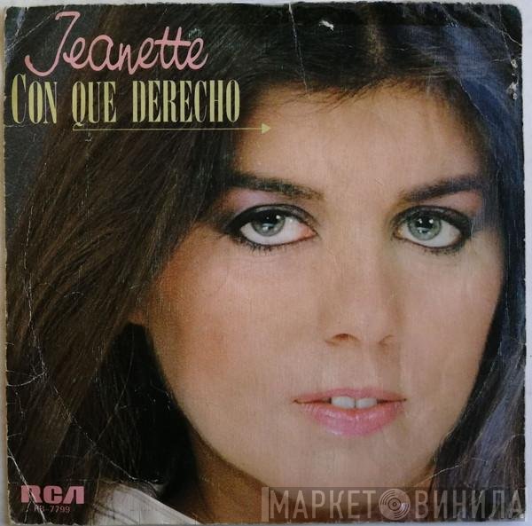 Jeanette   - Con Que Derecho
