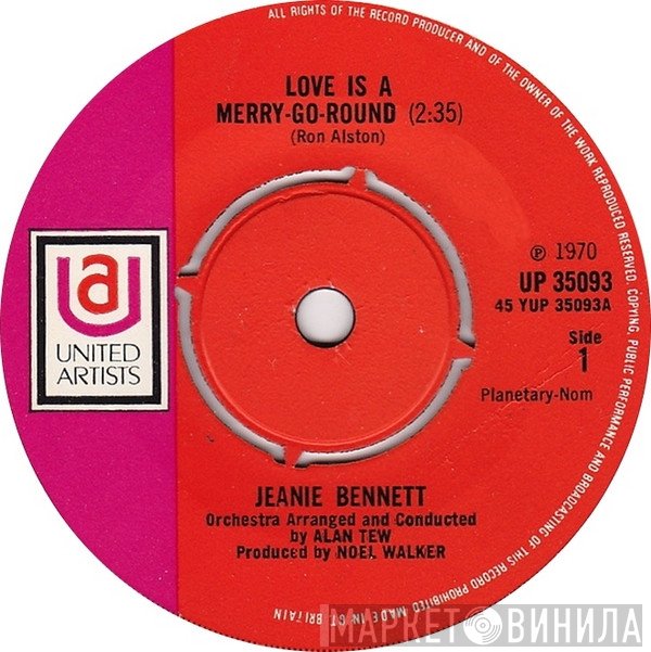 Jeanie Bennett - Love Is A Merry-Go-Round