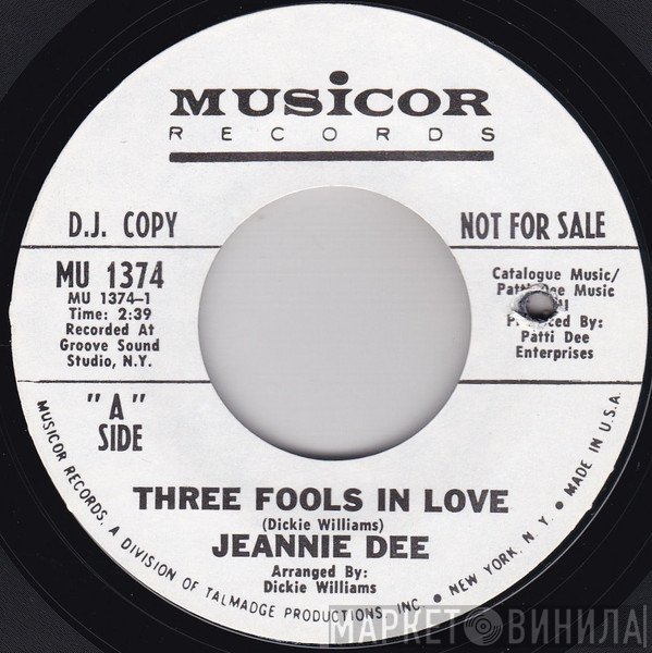 Jeannie Dee - Three Fools In Love