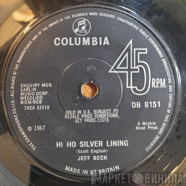 Jeff Beck - Hi Ho Silver Lining