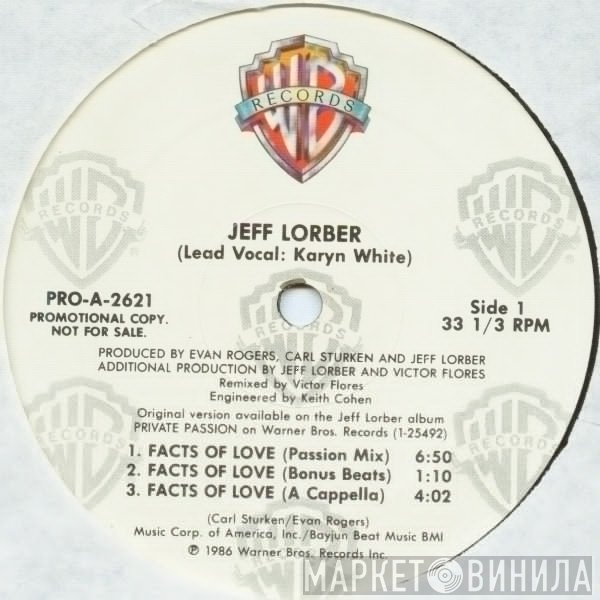 Jeff Lorber, Karyn White - Facts Of Love