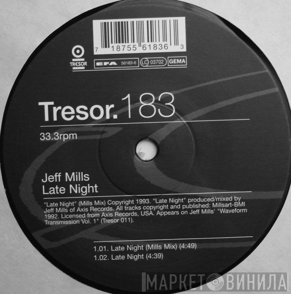 Jeff Mills - Late Night (Archiv #04)